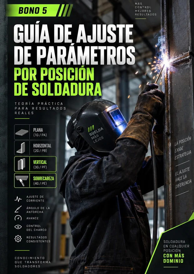 Bono 5: Guía de Ajuste de Parámetros por Posición de Soldadura